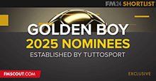 Golden Boy 2025 Nominees FM24 Shortlist