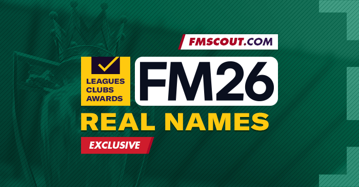 Football Manager 2026 Data Updates - Football Manager 2026 Real Names Licence Fix