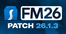 Football Manager 2026 Patch 26.1.3 - Hotfix Update for FM26